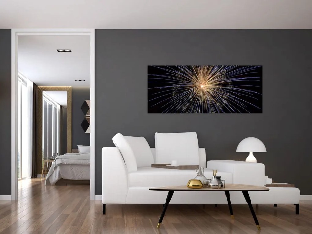 Tablou cu artificii (120x50 cm)