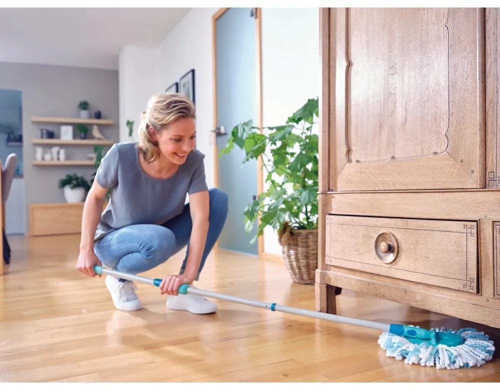 Set găleată și mop pentru podea LEIFHEIT Twist Disc Mop Ergo