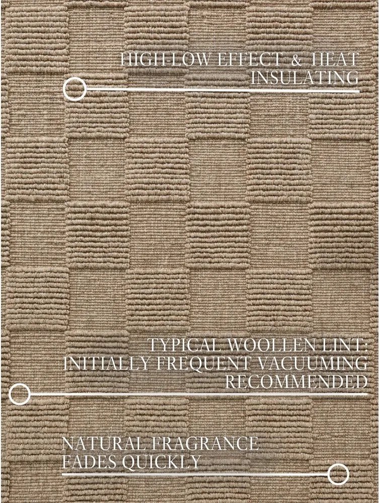 Covor maro țesut manual din lână 160x230 cm Scala – Villeroy&amp;Boch