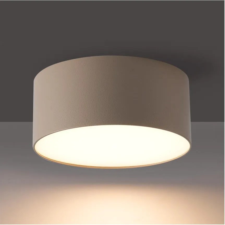 BRILAGI - Lampă de tavan pentru exterior LED FORIS LED/14W/230V Ø 12 cm bej IP44