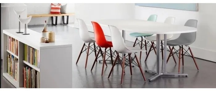 ShopJK SCAUN CLASSIC ALB, STILUL SCANDINAV