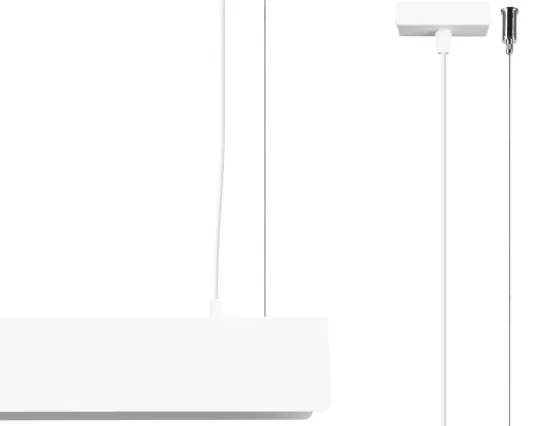 Lustră LED pe cablu Sollux SL.1394 SPARK 1xG13/8,5W/230V alb