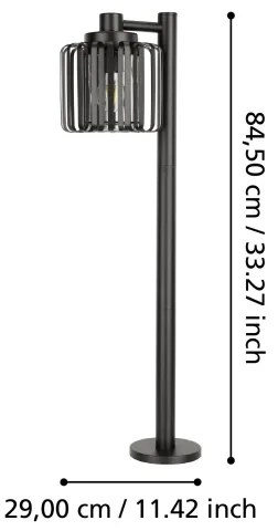 Lampă de exterior SELINUS 1xE27/40W/230V IP65 Eglo 900684