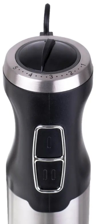 Robot de bucatarie 14 in 1 Camry CR 4623, 1600W, 2 l, Blender, Tocator, Accesorii, Turbo, Inox/Negru