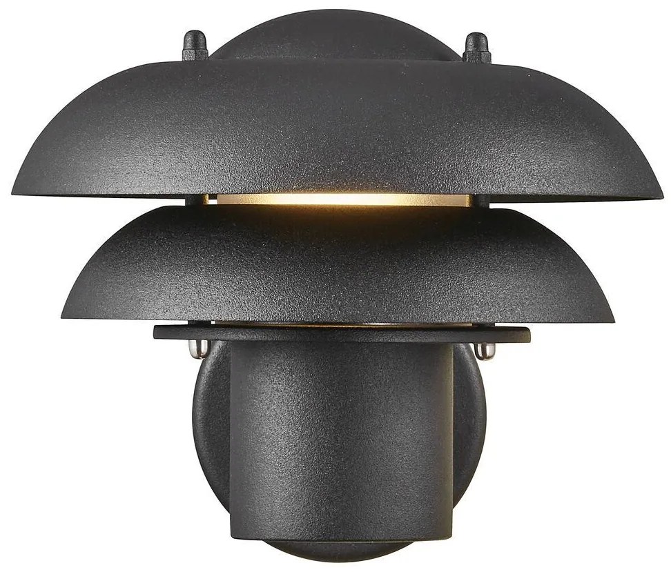 Aplica de perete pentru iluminat exterior modern, IP54 Kurnos 20 negru 2118061003 NL
