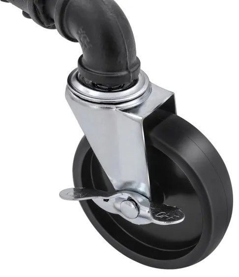 Cuier mobil pe suport LINEA, negru