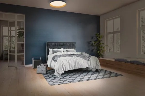 Osram plafonieră LED dimabilă ORBIS LIVIA, LED/16W/230V, diametru 30 cm, antracit/maro