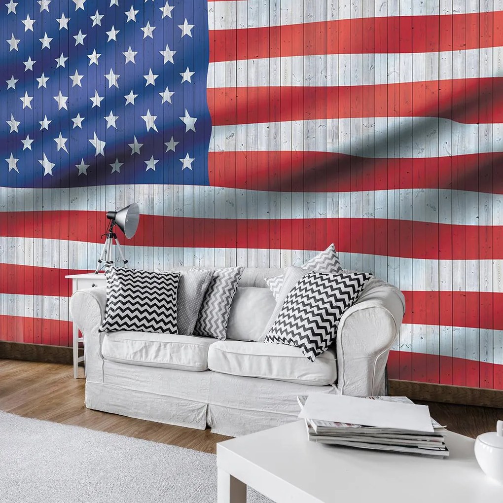 Fototapet - Steagul american (254x184 cm)