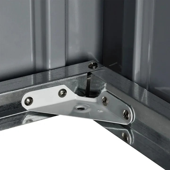 Juskys Garaj pentru robotul de tuns iarba 98x89x63 cm - antracit