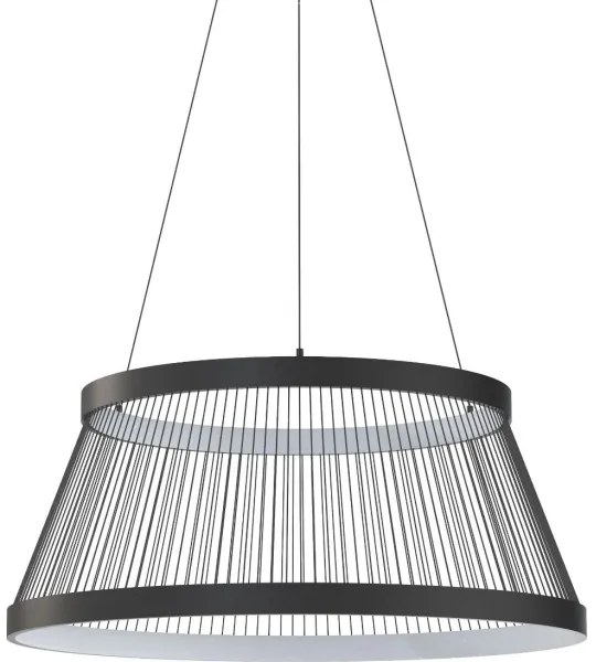 Lustră LED dimabilă Zuma Line MD3328-2M-3BT BALL LED/53W/230V 2700-6000K negru + telecomandă