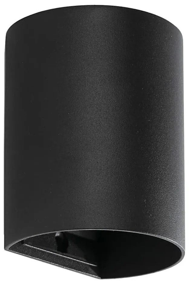 Aplică FARO 40523 SOLE 1xGU10/8W/230V negru rotund