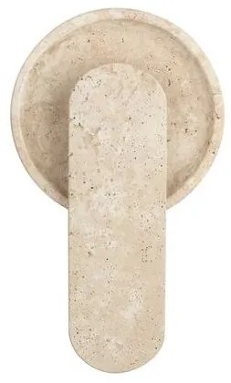 Aplica LED lumina ambientala MAVIS travertin galben