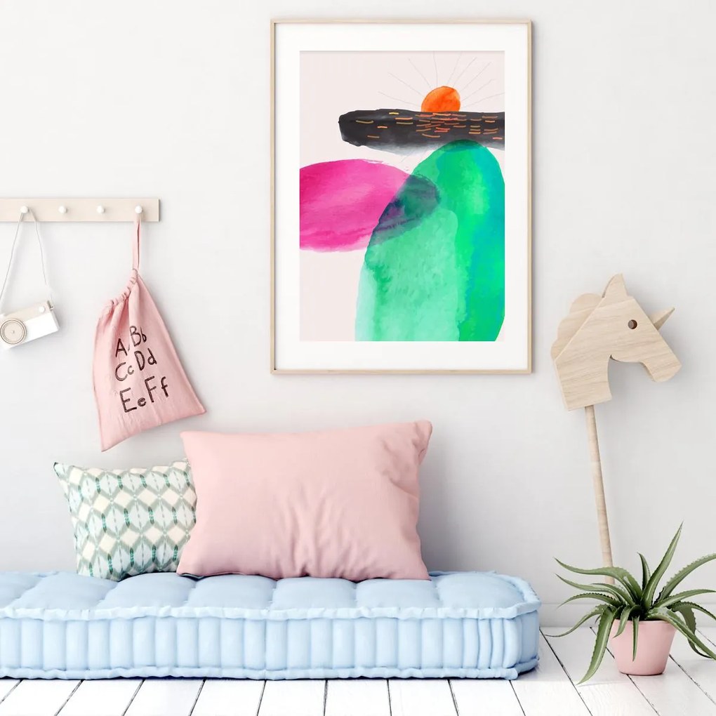 Poster - Abstracție artistică (A4)