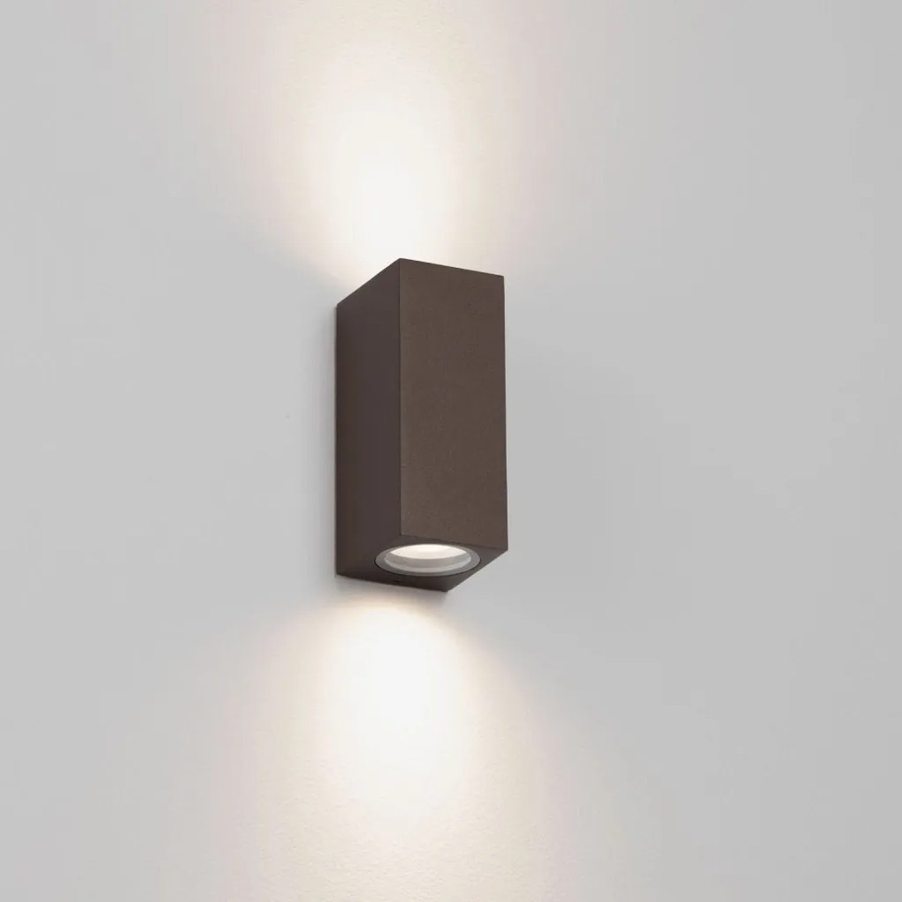 Aplica exterior 2xGU10, IP65 METO maro inchis