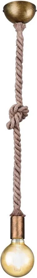 Lustră alămie ø 12 cm Rope – Trio