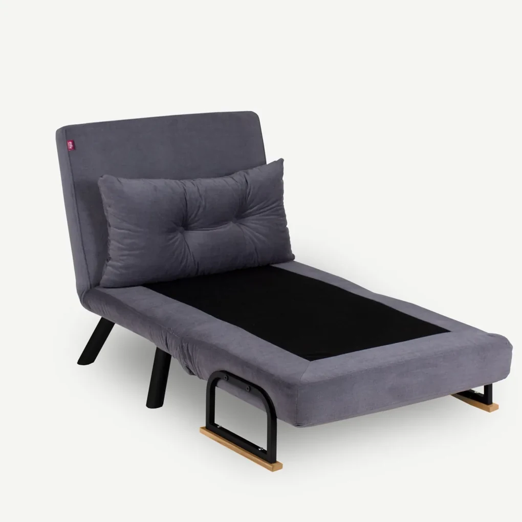 Fotoliu Sando Single Grey