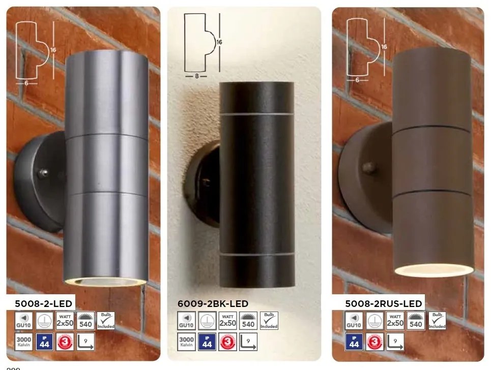 Aplica perete exterior Up and Down IP44 Metro