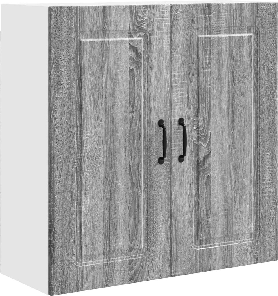 vidaXL Dulap de bucătărie Kalmar Gri Sonoma 80 x 31 x 80 cm