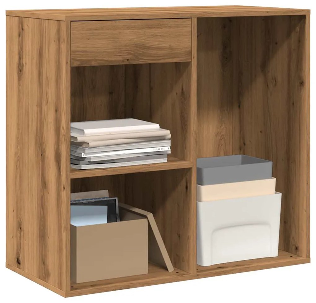 vidaXL Dulap de cosmetice Artisan Stejar 80x40x75 cm Lemn prelucrat
