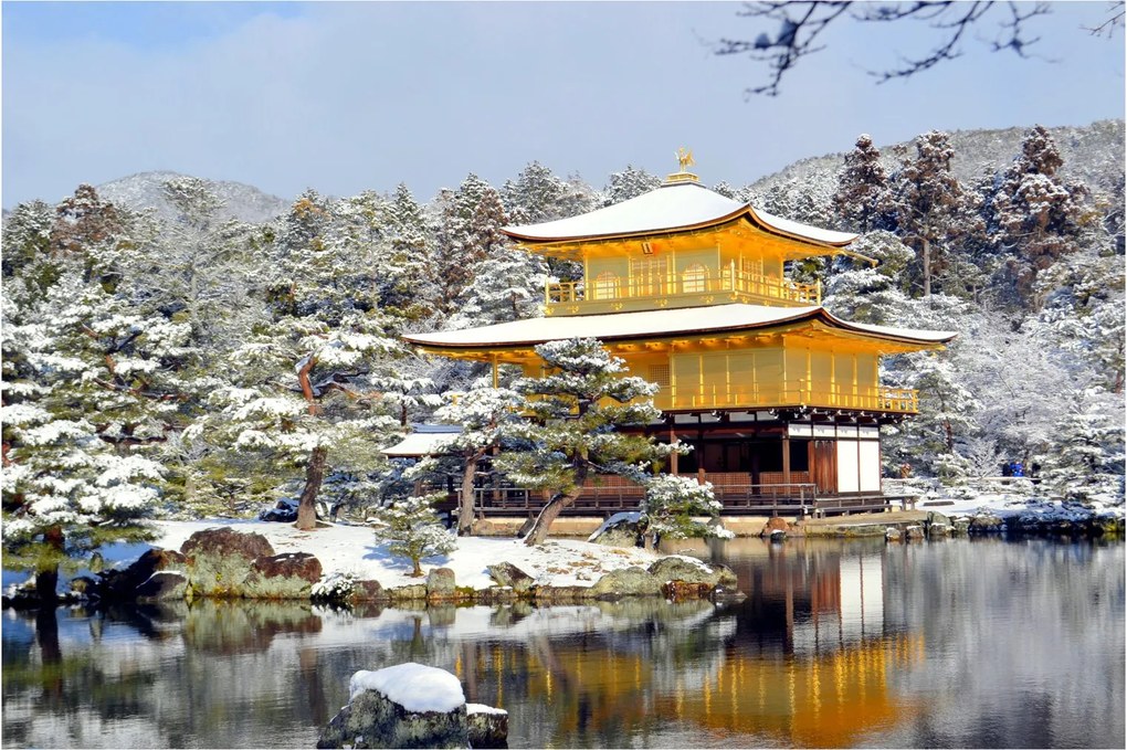 Tablou - Kinkakuji, Japonia (90x60 cm)