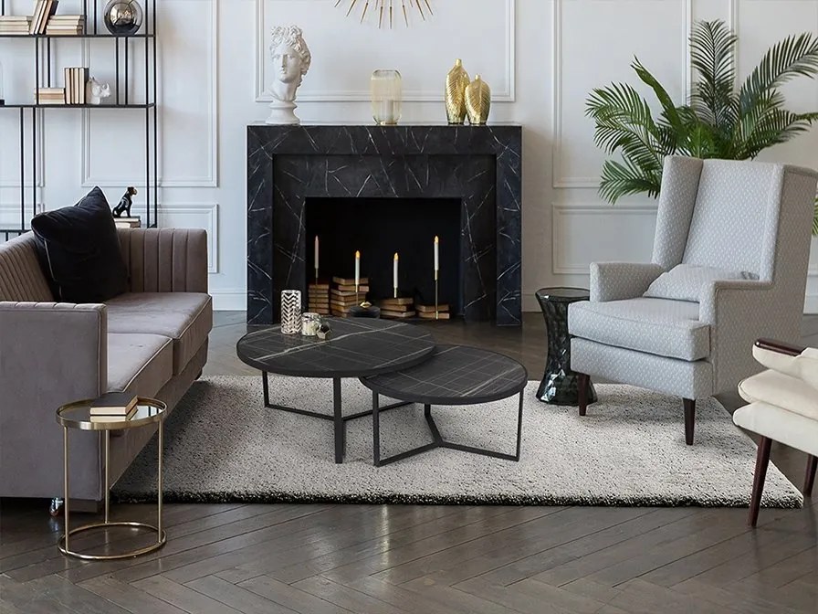 Set de 2 Masute de cafea design modern Naira