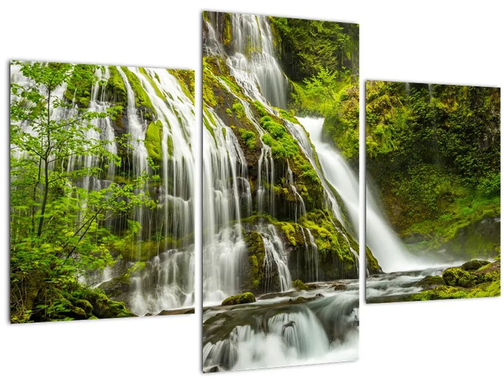 Tablou - Cascada, Wind River Valley (90x60 cm)