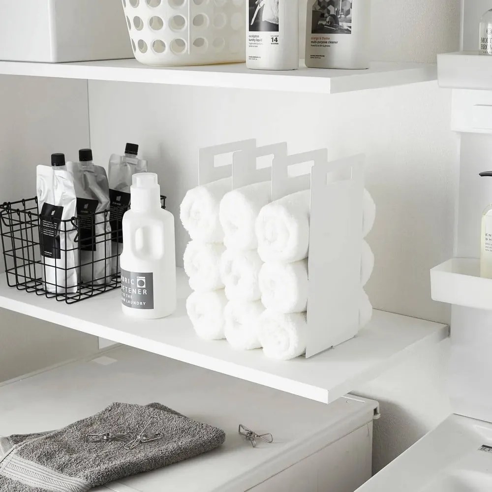 Suporturi pentru prosoape albe 2 buc. din metal Tower – YAMAZAKI