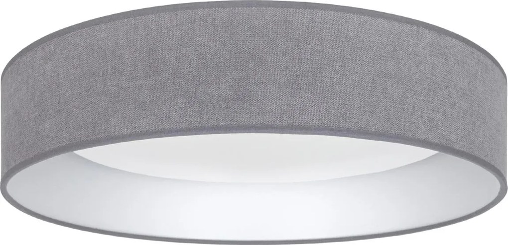 Brilagi - Lampă LED dimabilă VELVET SM. 24W/230V 3000-6000K Ø 45 cm gri WT + telecomandă