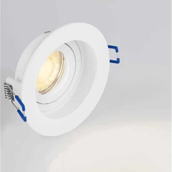 Spot incastrabil directionabil GU10 SELENITE alb