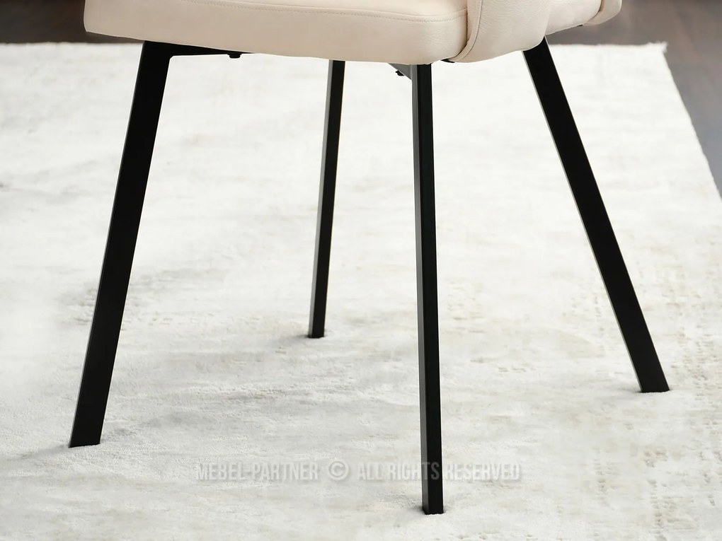 Scaun Carl (crem + negru). 1111021