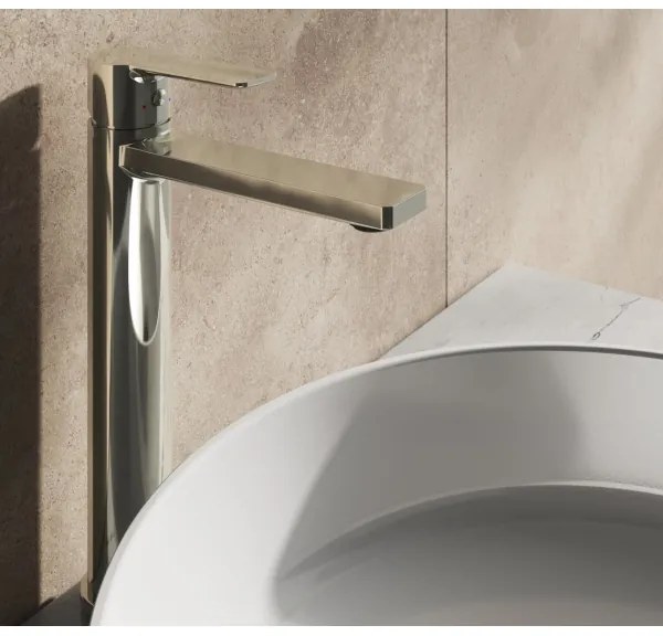 Ravak X070484 - Baterie pentru lavoar SOLAR, 29 cm, crom lucios