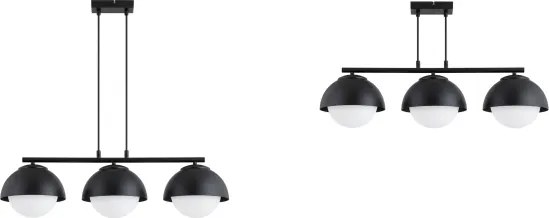 BRILAGI - Candelabru pe cablu COSMO 3xE27/60W/230V negru