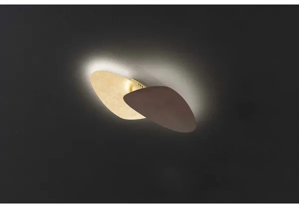 Plafonieră LED BELANA LED/12,5W/230V 3000K aurie Wofi 9551.02.15.9420