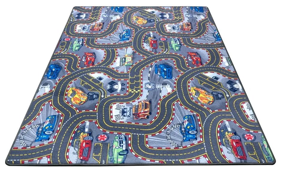 Covor pentru copii Hanse Home Play Race Track, 140x200 cm