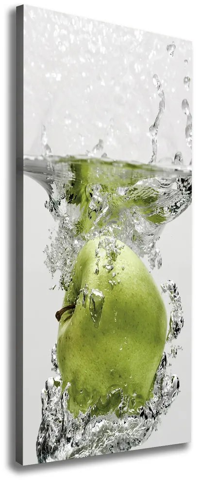 Tablou pe pânză Apple a sub apă