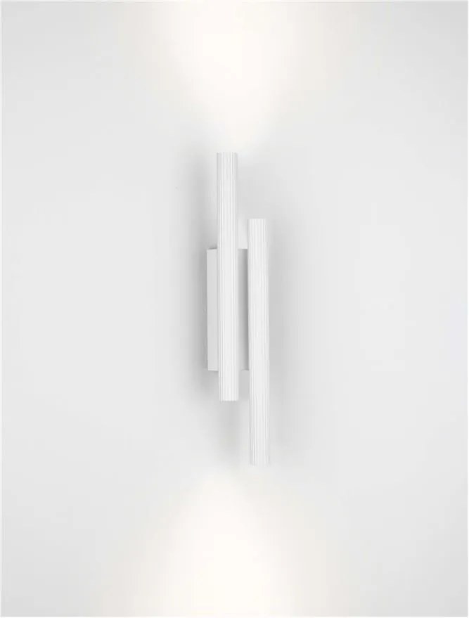 Aplica LED ambientala stil minimalist PARON 2 alb H-38cm