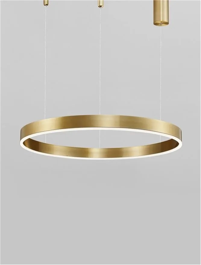 Lustra LED dimabila design circular MOTIF D-60cm