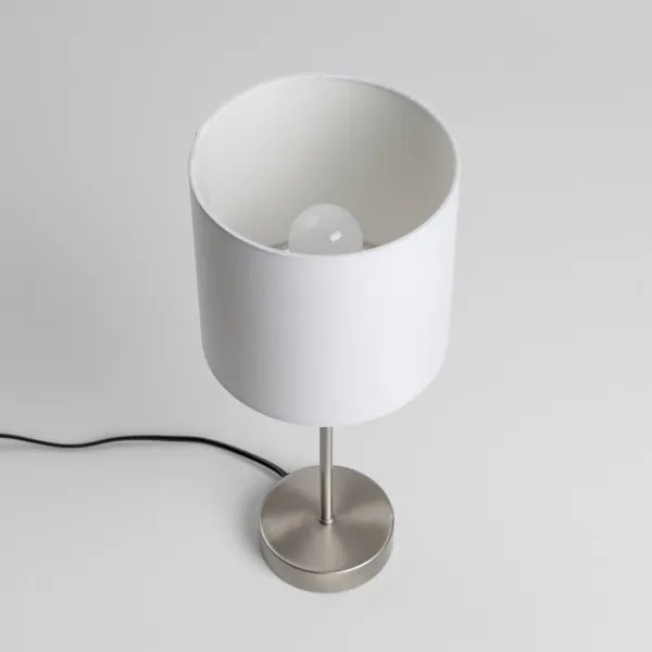 Lampă de birou LED 1xE14/5W/230V alb/crom mat