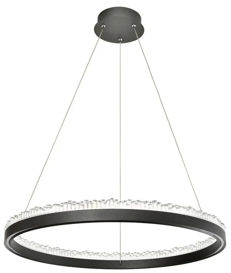 Lustra suspendata LED moderna REGI 60cm