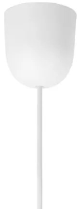 Pendul BOHO pe cablu, 1x E27, 60W, 230V, Ø 20 cm, alb/iută