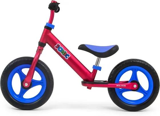 Bicicleta usoara din aluminiu, fara pedale, Sonic Red
