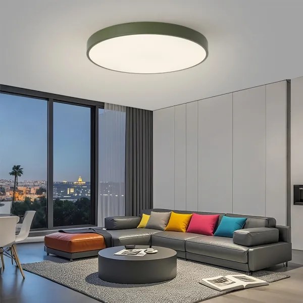 Brilagi - Lampă de tavan LED POOL LED/100W/230V 3000/4000/6000K 80 cm verde