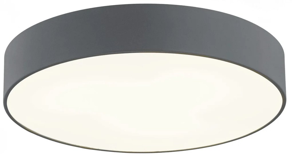 Plafoniera moderna design circular DARLING 35cm gri