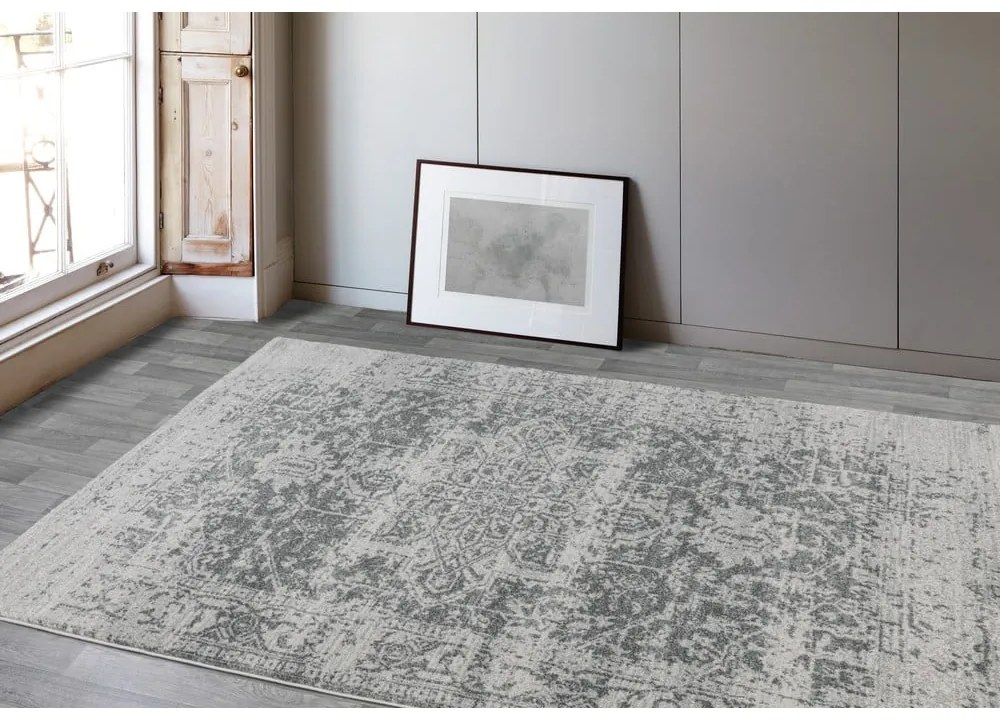 Covor gri 80x150 cm Nova – Asiatic Carpets