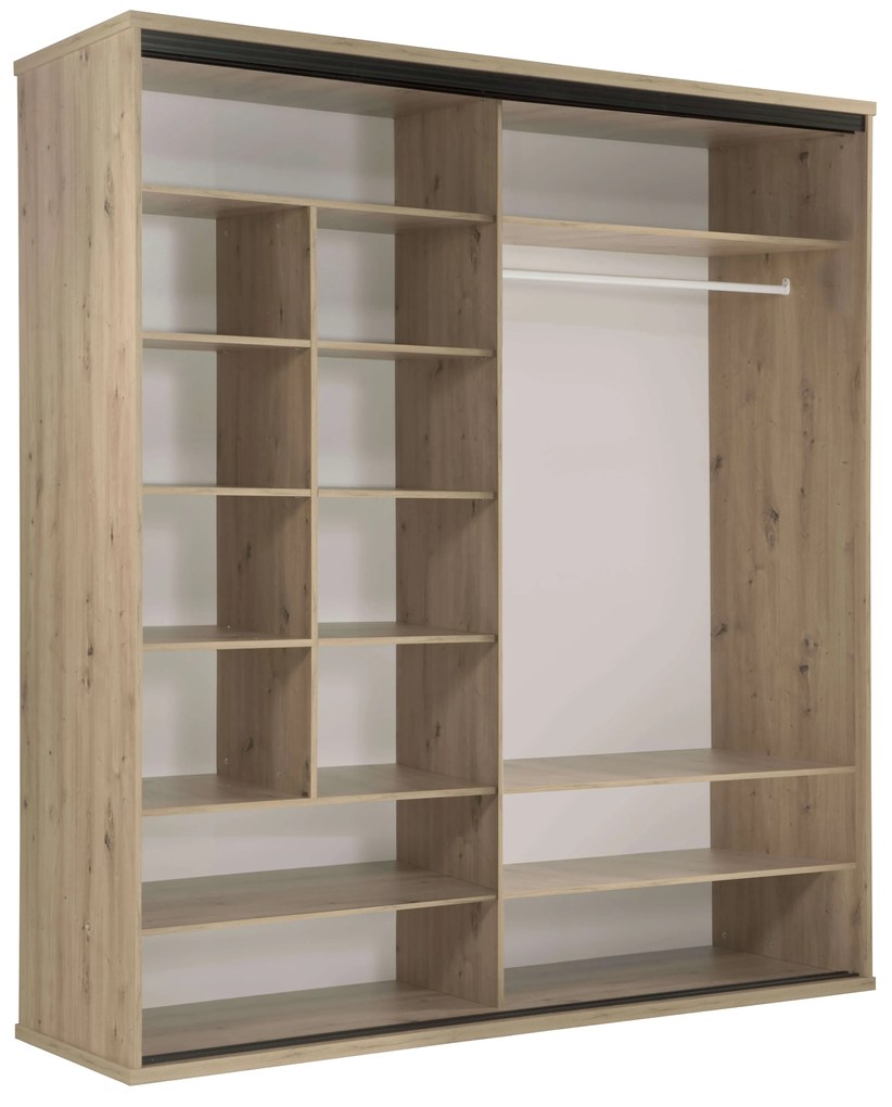 Dulap de haine Claudi 15 (Stejar artisan). 1055498