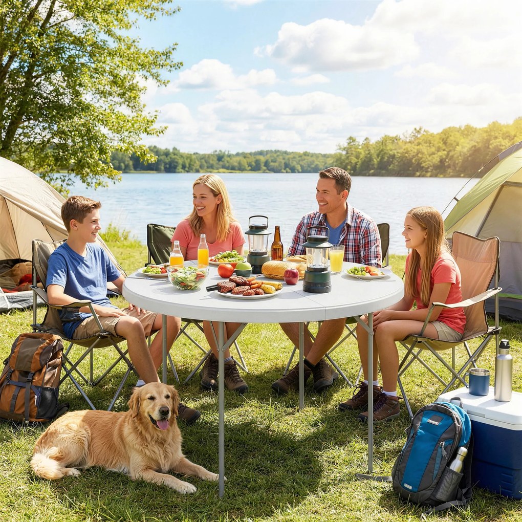 Outsunny Masă de picnic pliabilă | Aosom Romania