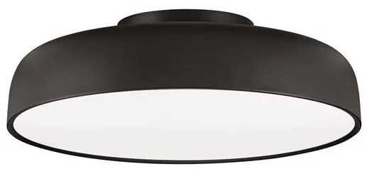 Plafoniera LED stil modern 3000K NOELIA negru 50cm