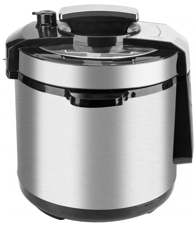 Multicooker cu presiune Oliver Voltz ОV51985H6, Display tactil mare, 1000W, 6L, 70kPa, Timer 24h, Inox