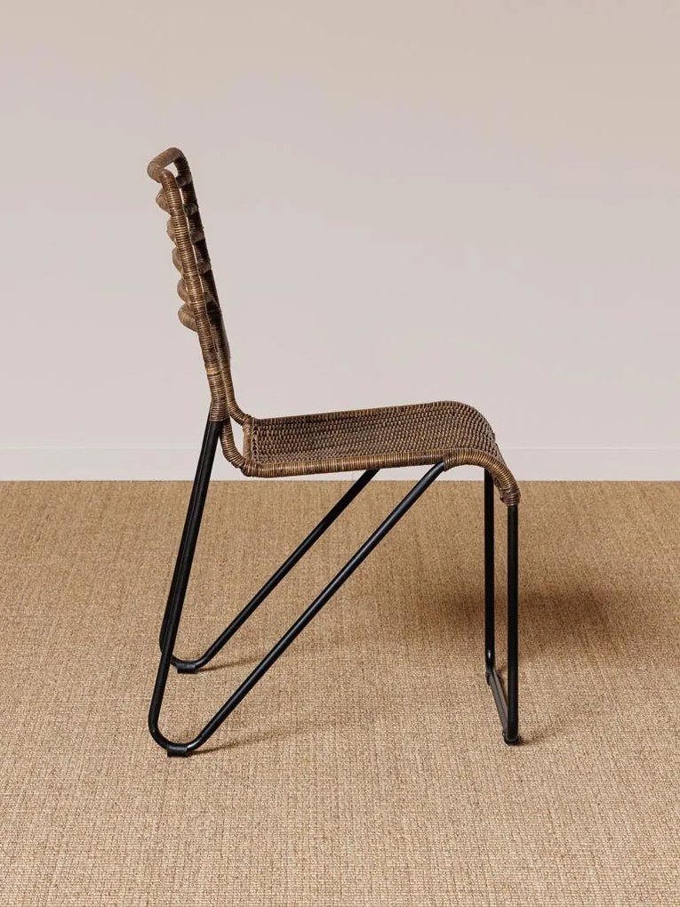 Scaun dining, maro, din rattan, Veracruz