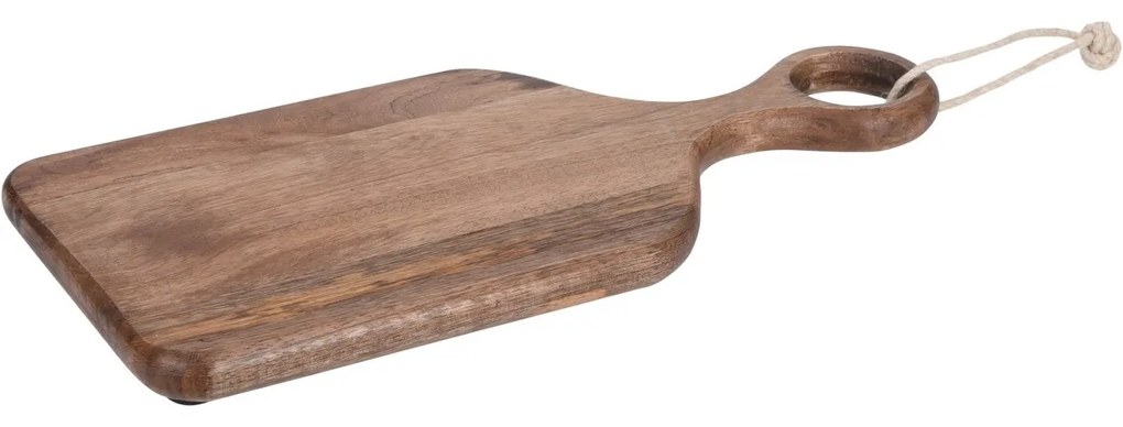 Tocător de bucătărie din lemn de mango, 41 x 19 cm,